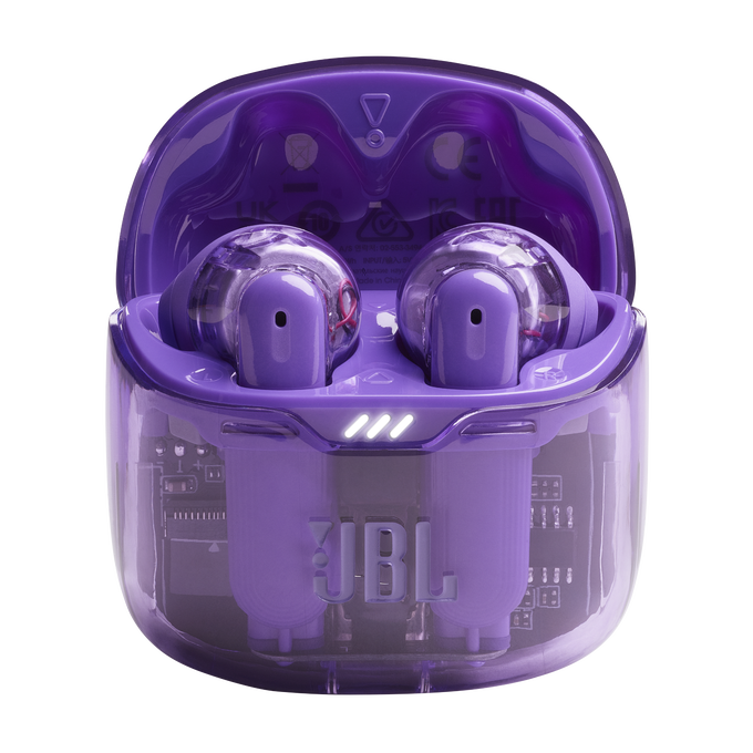 JBL Tune Flex Ghost Edition - Ghost Purple - True wireless Noise Cancelling earbuds - Detailshot 1 image number null